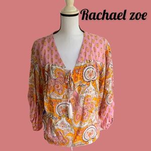 RACHEL ZOE NWT BLOUSE TOP BUBBLE SLEEVES SIZE SMALL